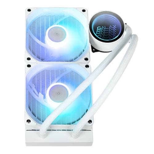GALAX Hydro Vortex 240R ARGB White AIO Liquid Cooler (White) - 2