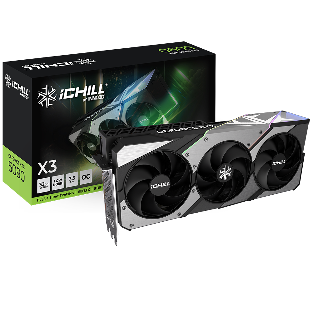 INNO3D GeForce RTX 5090 IChill X3 OC 32GB Nvidia Graphic Card