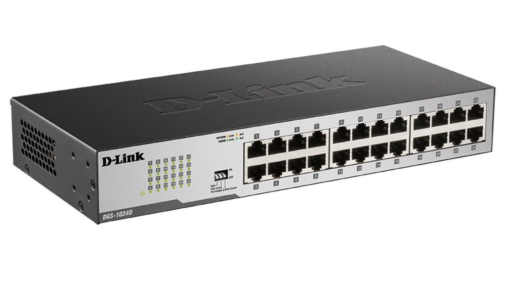 DLINK DGS-1024C 24-PORT GIGABIT SWITCH – TechCure India