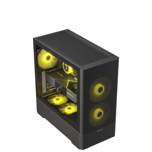 ANT ESPORTS 511 AIR 5F MID TOWER BLACK CABINET – TechCure India