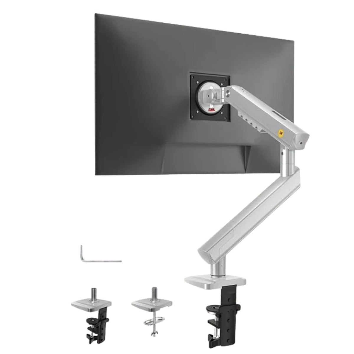 NB Ergonomic Single Monitor Arm for 17–32 inch Screens, Mechanical Spring, Full Motion