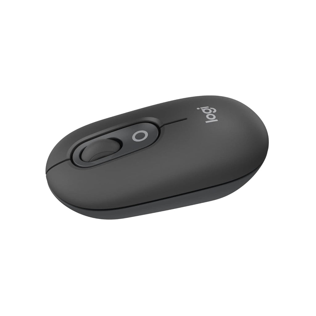 LOGITECH POP ICON COMPACT AND PORTABLE WIRELESS BLUETOOTH MOUSE - GRAPHITE – TechCure India