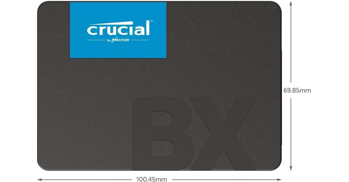 CRUCIAL BX500 500GB SATA 2.5-INCH SSD CT500BX500SSD1 – TechCure India