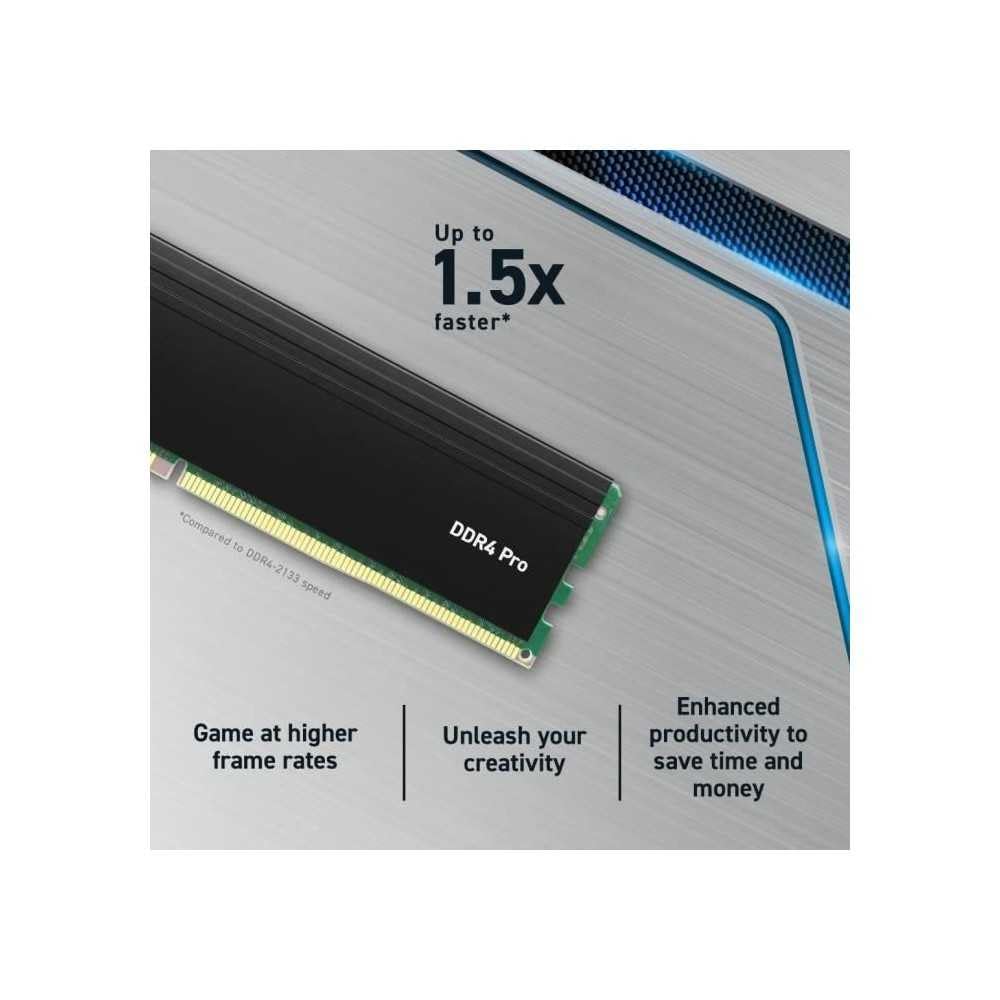 CRUCIAL PRO 16GB DDR4-3200 UDIMM CL22 RAM CP16G4DFRA32A – TechCure India