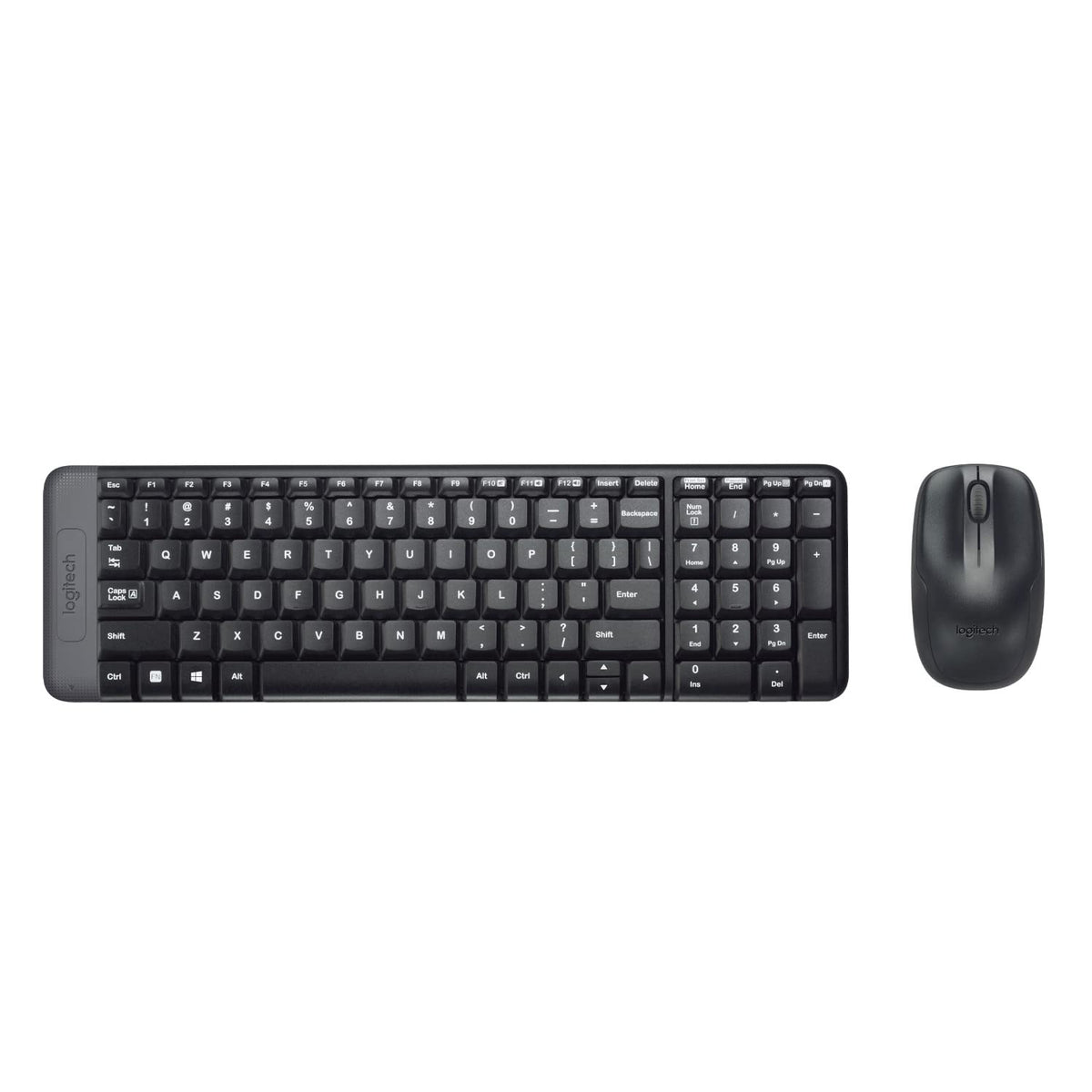 LOGITECH MK220 COMPACT WIRELESS KEYBOARD AND MOUSE COMBO – TechCure India
