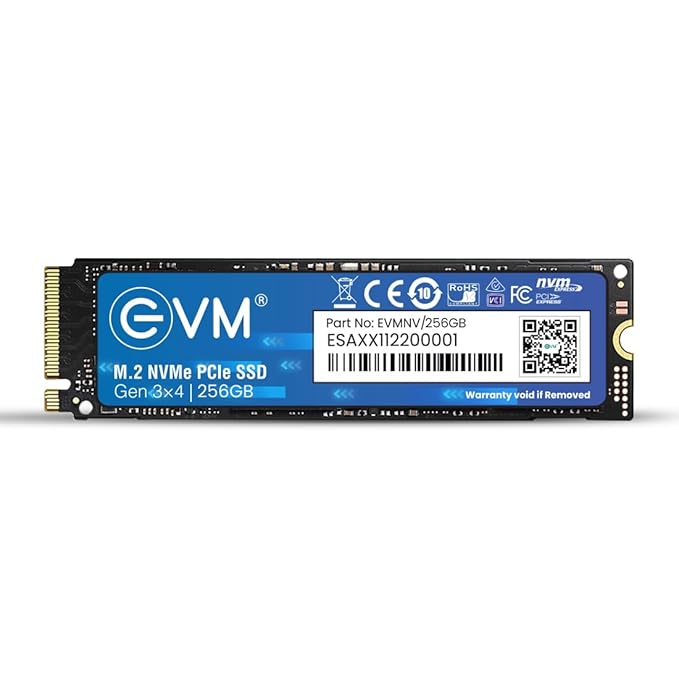 EVM 256GB NVME M.2 SSD EVMNV/256GB – TechCure India