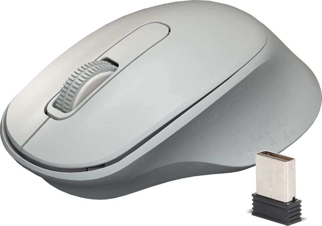 Zebronics Zeb-AKO Wireless Mouse (Grey) – TechCure India