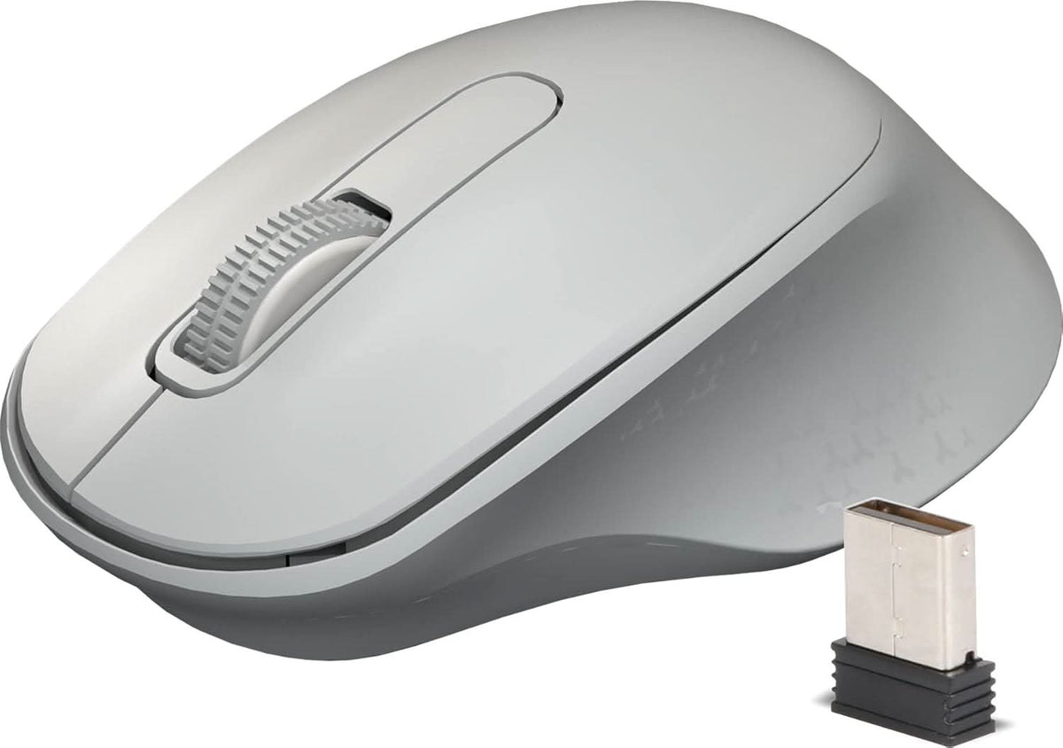 Zebronics Zeb-AKO Wireless Mouse (Grey) – TechCure India