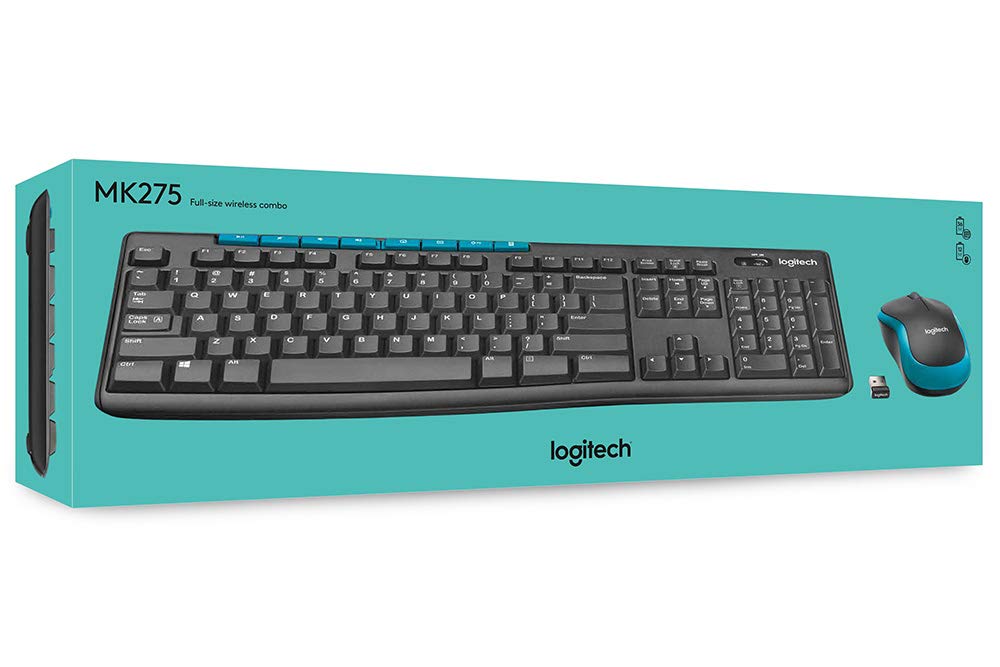 LOGITECH MK275 USB KEYBOARD & MOUSE COMBO – TechCure India