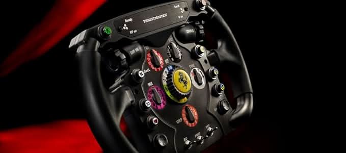 Thrustmaster Ferrari F1 Wheel Add-On PC, PS3, PS4, Xbox One Racing Game Wheel – TechCure India