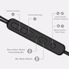 CLAW G13 Triple Driver Wired in Ear Earphones Gaming Earphones (Black) - 6