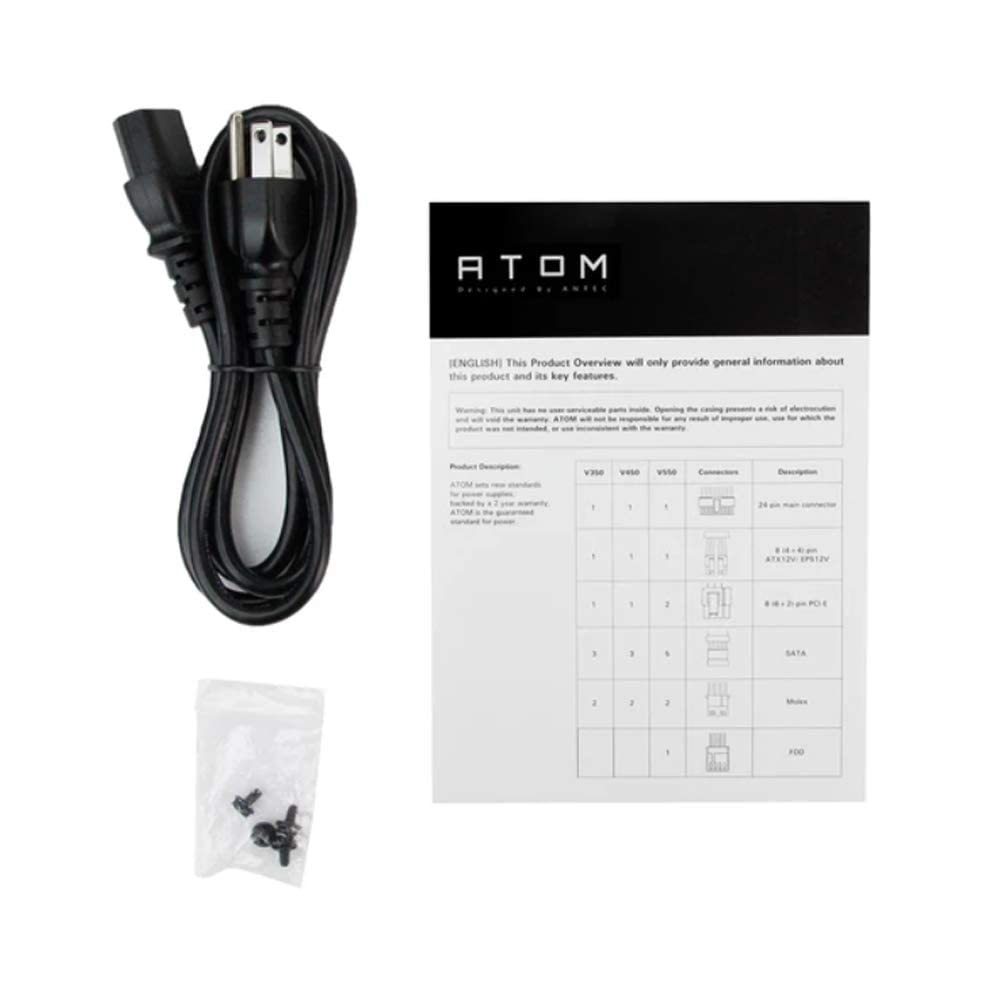 ANTEC ATOM V450 V2 SMPS – TechCure India