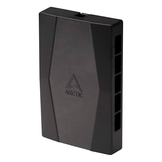 ARCTIC Case Fan Hub - 10-fold PWM Fan Distributor with SATA Power - Black – TechCure India
