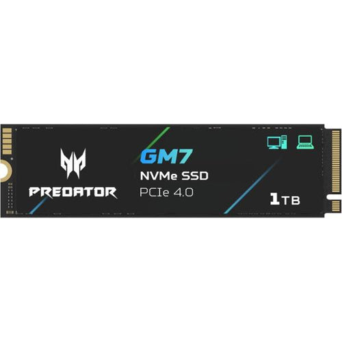 Acer Predator GM7 1TB NVMe M.2 Gen4 SSD – TechCure India