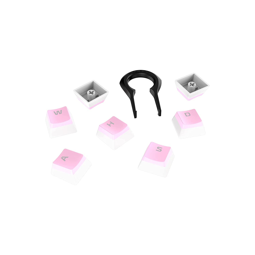 HYPERX Pudding Keycaps Double Shot PBT (Pink) - 5