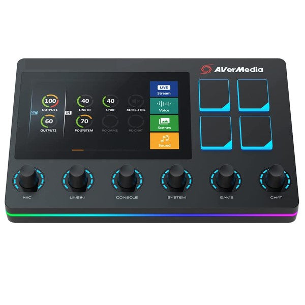 Avermedia AX310 Live Streamer Audio Mixer – TechCure India