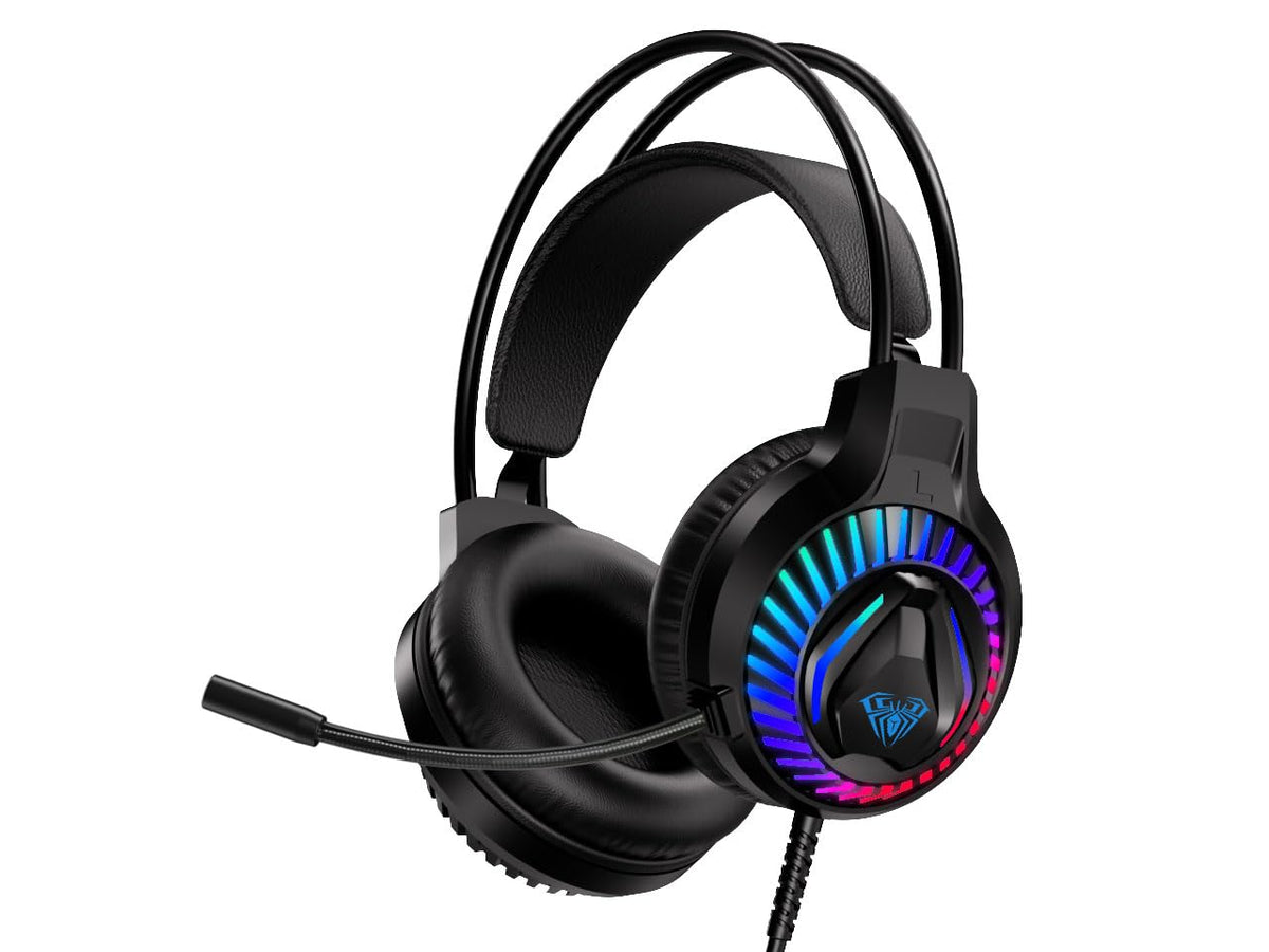 AULA S605 BLACK GAMING HEADSET – TechCure India