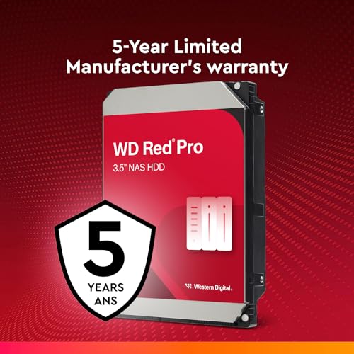 WESTERN DIGITAL 8TB WD RED PRO NAS INTERNAL HARD DRIVE HDD WD8005FFBX – TechCure India