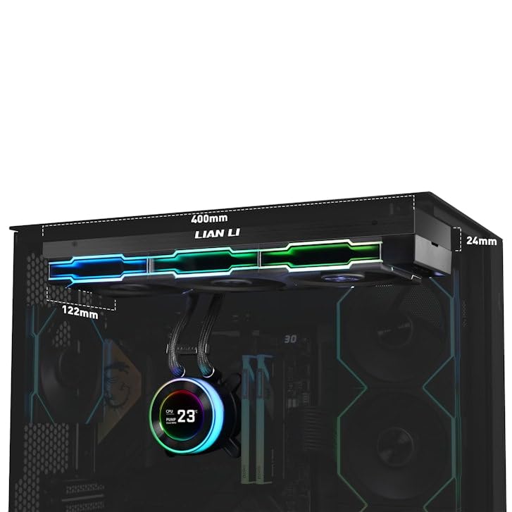 FAN AIO LIAN LI HYDROSHIFT II LCD-C 360TL BLACK (G89.GHS2LCD36TB.IN) – TechCure India