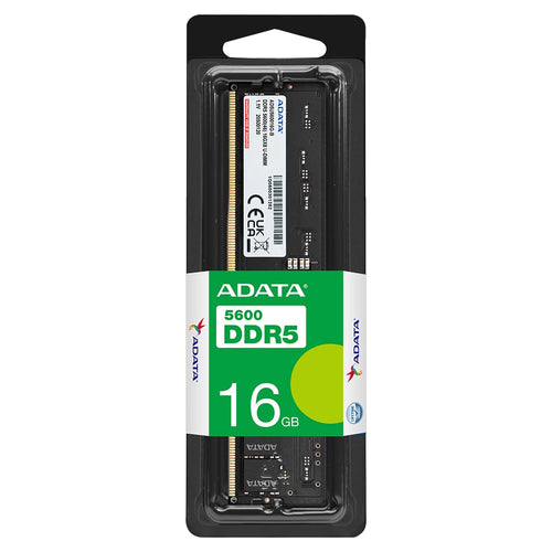 ADATA 16GB 5600MHZ U-DIMM DDR5 DESKTOP RAM - AD5U560016G-S – TechCure India
