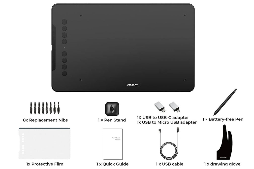 XP PEN DECO 01 V3 GRAPHIC TABLET – TechCure India