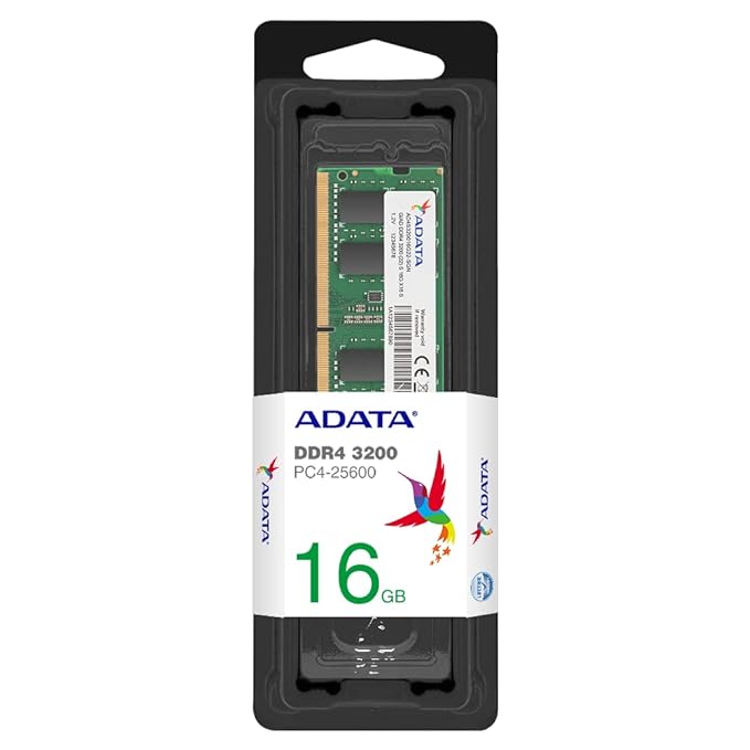 ADATA 16GB 3200MHZ PREMIER DDR4 LAPTOP RAM (AD4S320016G22-SGN) – TechCure India