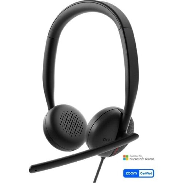 Dell WH3024 Wired Headset Black – TechCure India