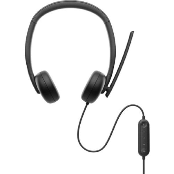 Dell WH3024 Wired Headset Black – TechCure India