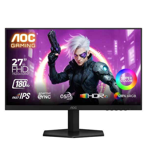 AOC 27G42E 27 inch FHD Fast IPS Gaming Monitor – TechCure India