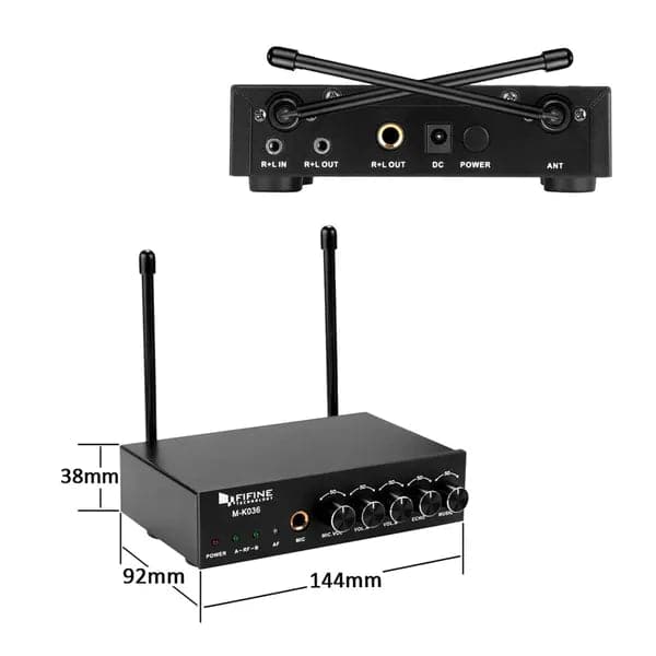 FIFINE K036 Wireless Handheld Microphone – TechCure India