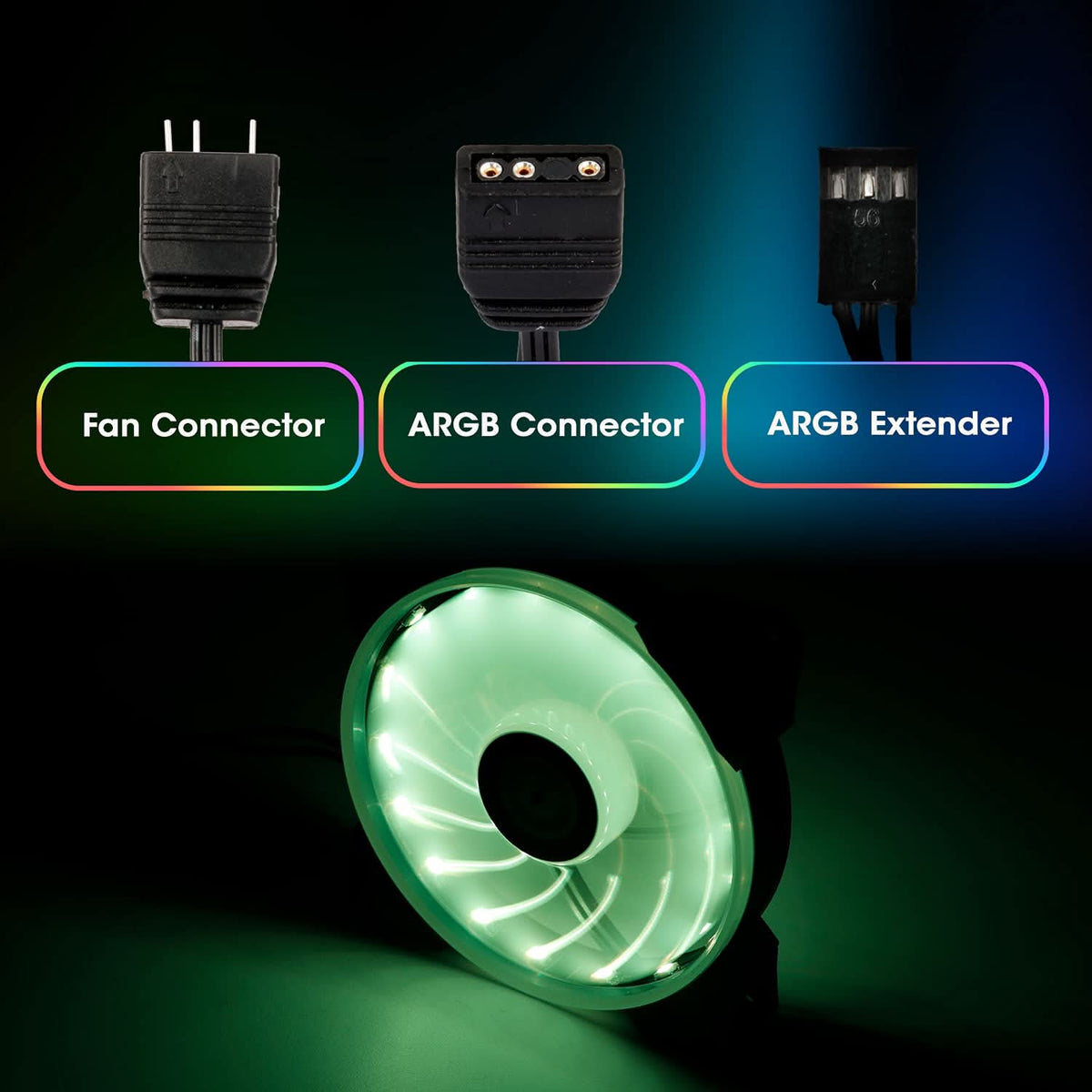 ZEBRONICS PGF 520C ARGB CABINET FAN TRIPLE PACK – TechCure India