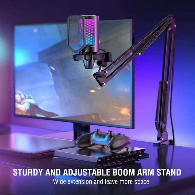 FIFINE Ampligame A6T Gaming USB Microphone Kit – TechCure India