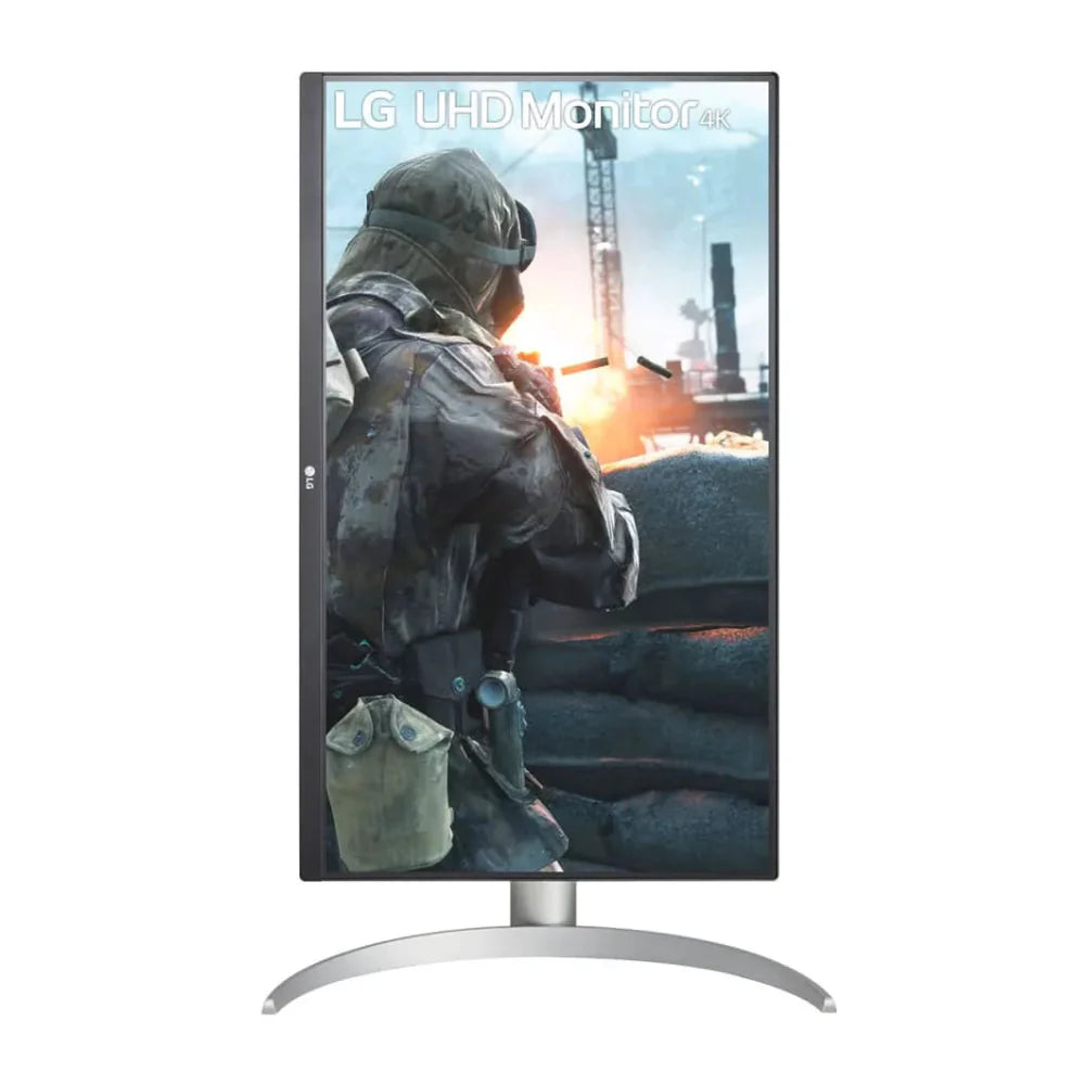 LG 27UP650N-W 27 Inch 4K UHD 60Hz IPS Panel 95% SRGB 5MS AMD Freesync Gaming Monitor - 2