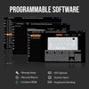 AULA F75 MAX 75% RGB Mechanical Wireless Gaming Keyboard ( Gradient Gray ) ( F75MaxGrR) ( Reaper Switch ) - 2