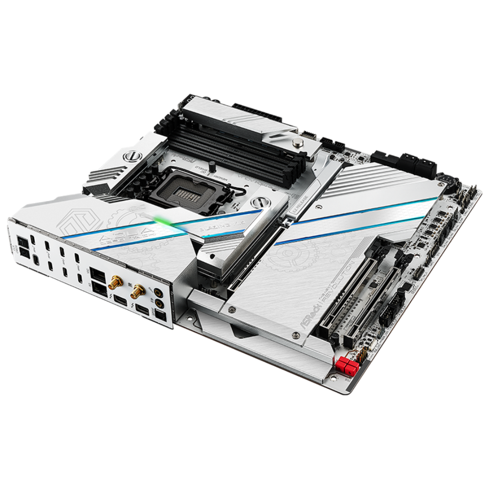 ASROCK Z890 Taichi Aqua Wifi DDR5 Intel Motherboard ( White ) - 5