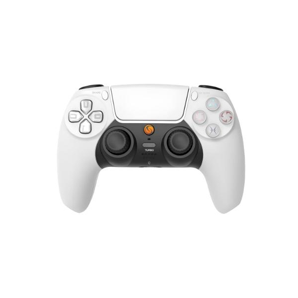 Sameo SG05 Pro Wireless Gamepad for PS4/PC/Android/iOS - Glacier White – TechCure India