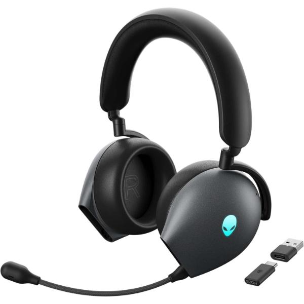 Alienware Aw920H Tri-Mode Wireless Gaming Headset Dark Side of The Moon – TechCure India