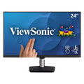ViewSonic TD2455 24" FHD IPS Touch Monitor Black – TechCure India