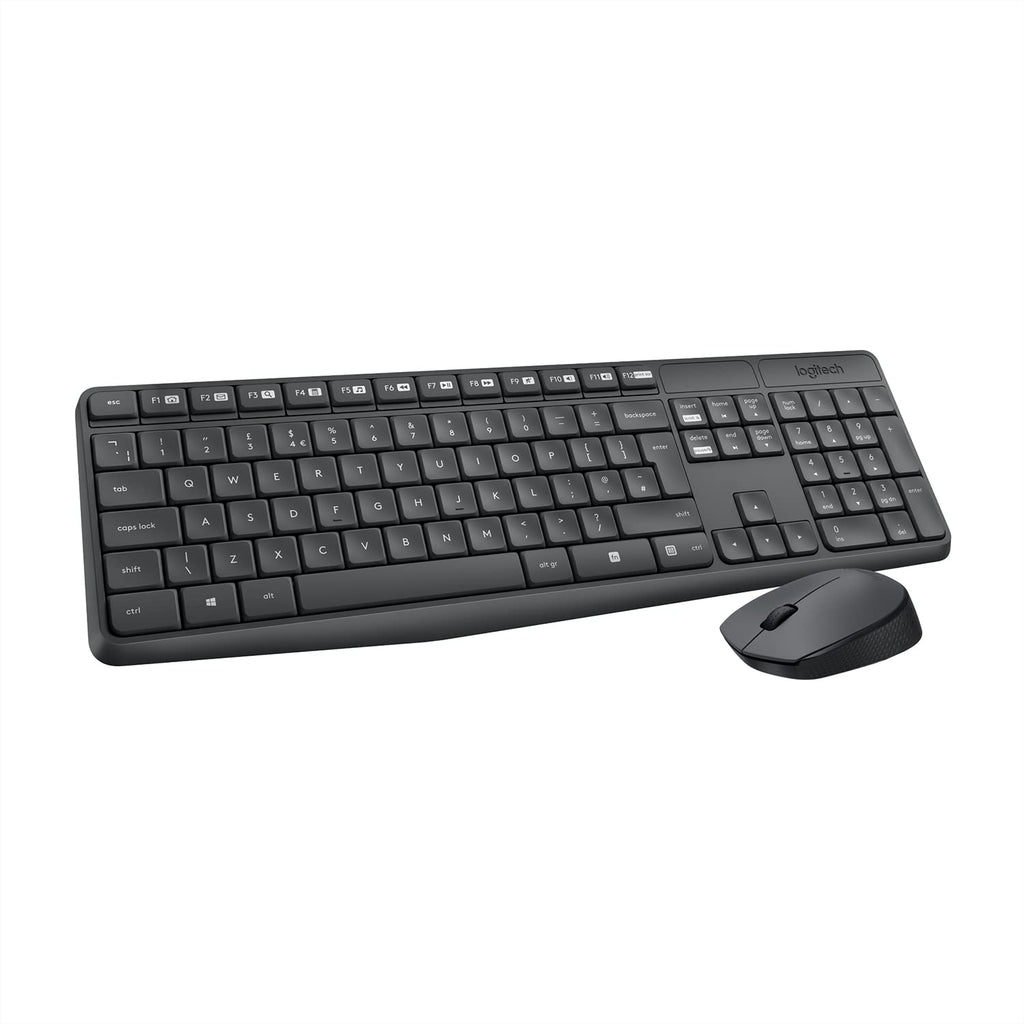 LOGITECH MK235 WIRELESS KEYBOARD AND MOUSE COMBO – TechCure India