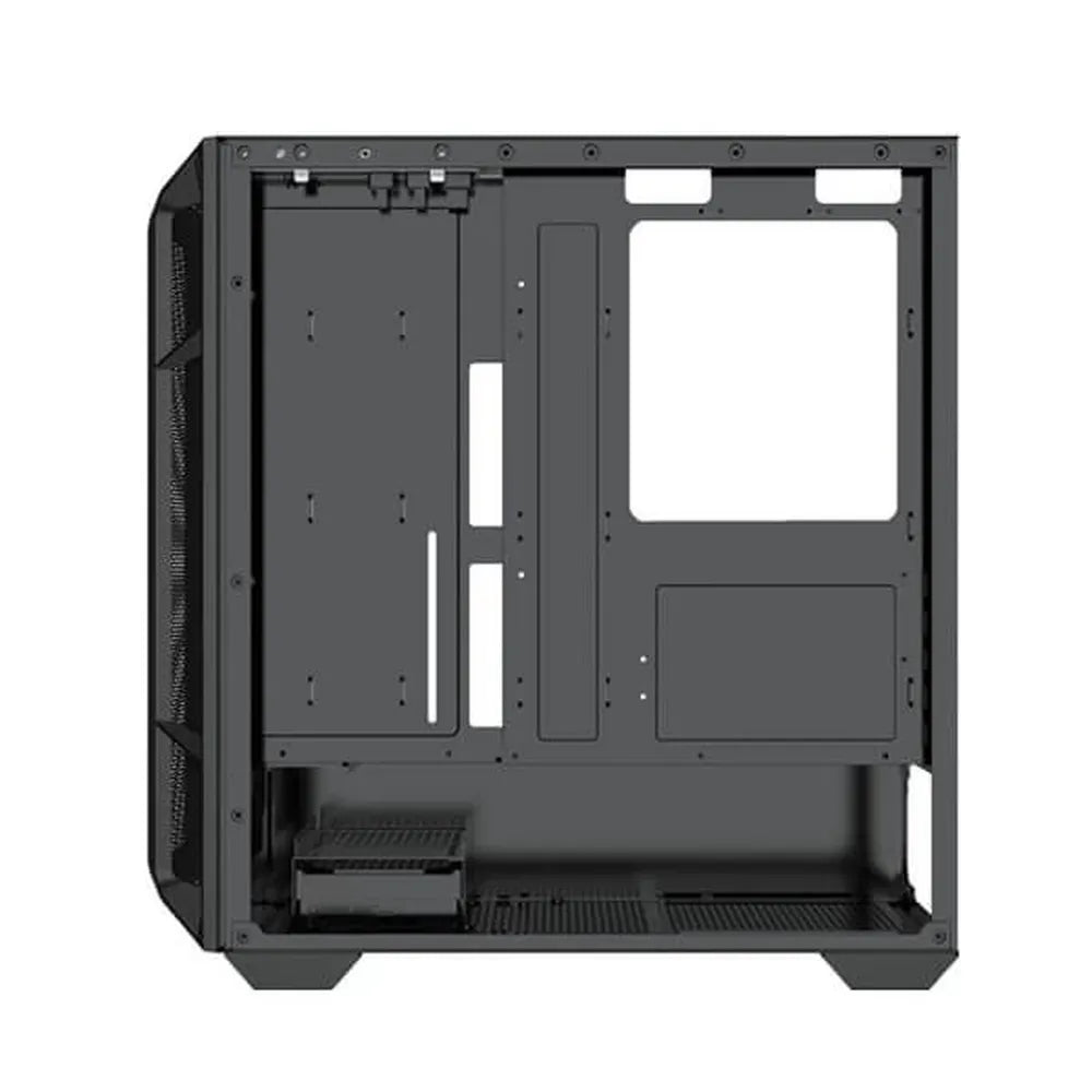 ANT ESPORTS 611 Air ARGB ATX Mid Tower Cabinet (Black) - 3