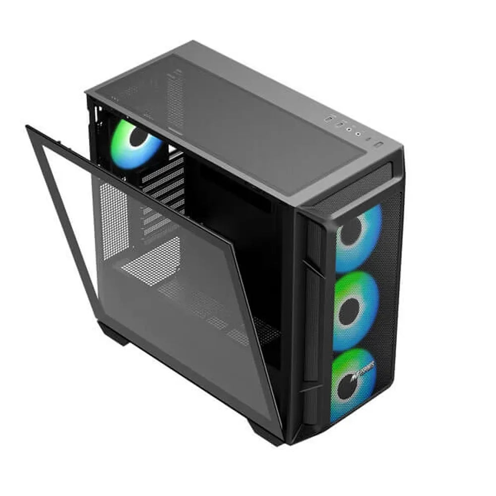 ANT ESPORTS 611 Air ARGB ATX Mid Tower Cabinet (Black) - 5
