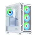 Ant Esports 611 Air ARGB (ATX) Mid Tower Cabinet (White) – TechCure India