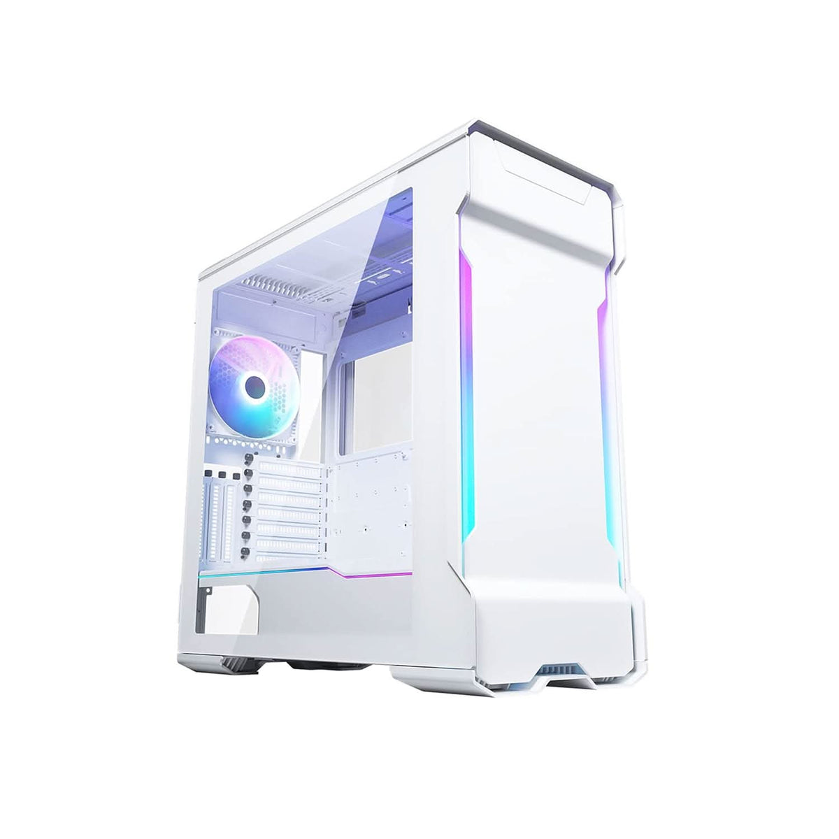 PHANTEKS THERMAL SOLUTIONS ENTHOO EVOLV X GLASS MID- TOWER GAMING CABINET - MATTE WHITE (PH-ES518XTG_DMW01) – TechCure India