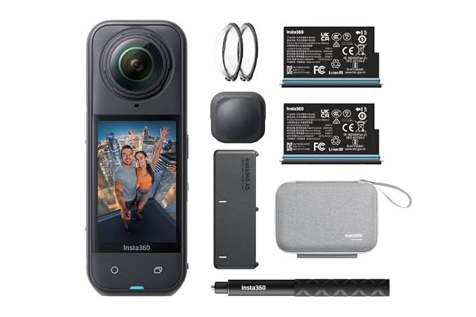 INSTA 360 X5 Essentials Bundle Action Camera – TechCure India