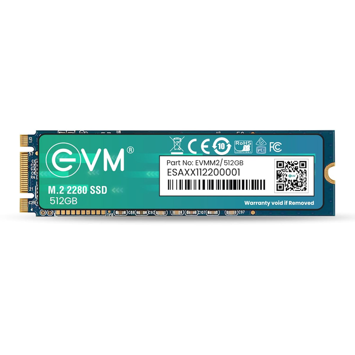 EVM 512GB M.2 INTERNAL SATA SSD EVMM2/512GB – TechCure India