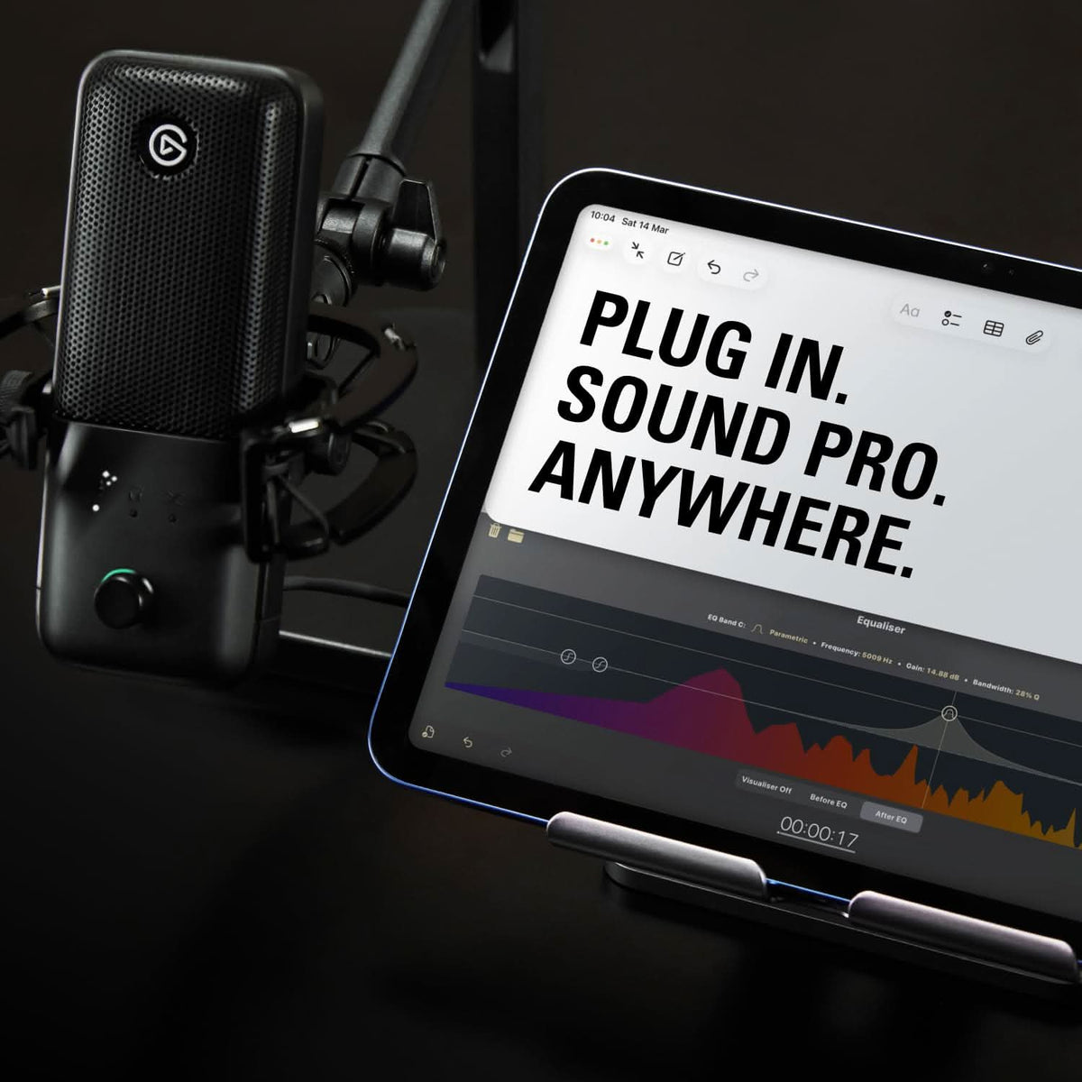 Elgato Wave 3 MK.2 Premium USB Condenser Microphone for PC and Mac – TechCure India