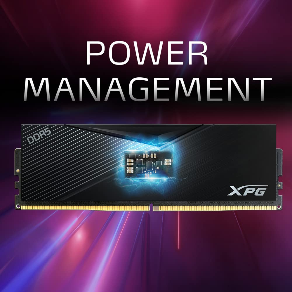 ADATA XPG LANCER DDR5 32GB RAM U-DIMM 5600MHZ CL46 - BLACK (AX5U5600C4632G-CLABK) – TechCure India