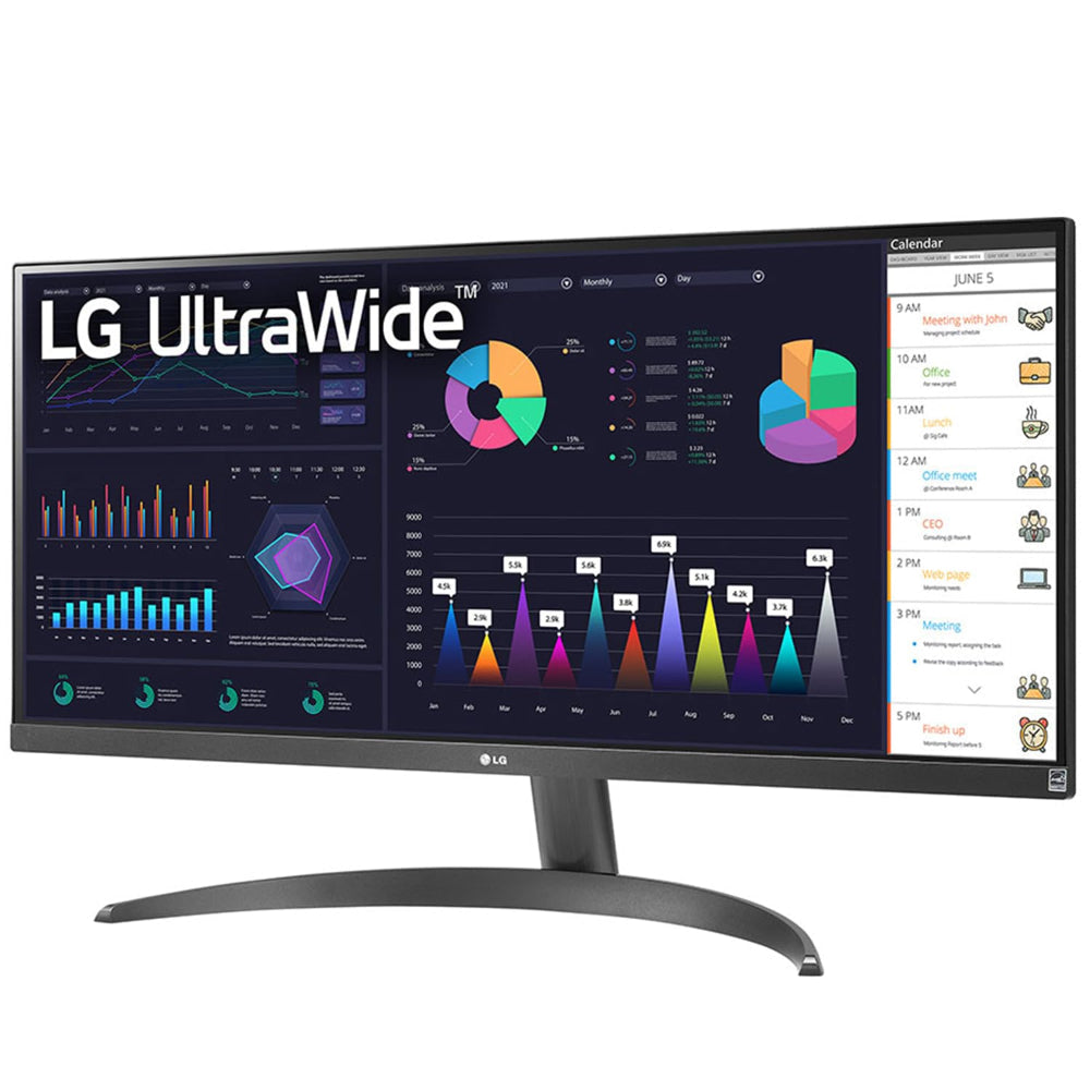 LG 29WQ500-B UltraWide Monitor | 29 Inch | 100HZ | 5 MS | 99% SRGB Rating - 2