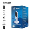 ELGATO Wave 3 Premium USB Condenser Unidirectional Microphone ( White ) - 2