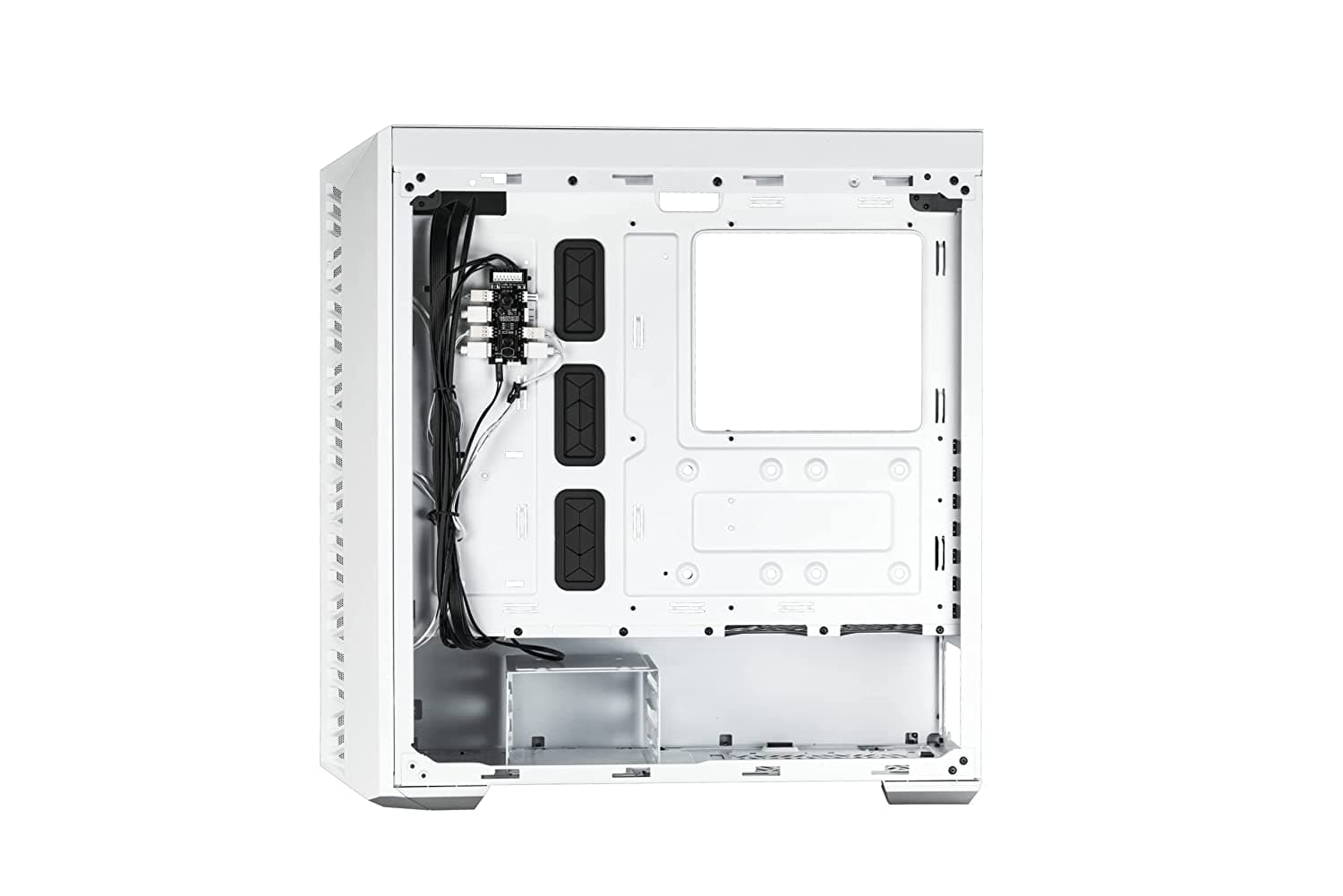 COOLER MASTER MB520 Mesh ATX Mid Tower Cabinet (White) - 4